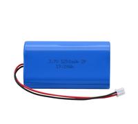 Batteria ricaricabile agli ioni di litio da 3,7 V, 5200 mAh, con connettore PH2.0/2P, si prega di verificare la polarità del dispositivo e della spina prima dell'acquisto