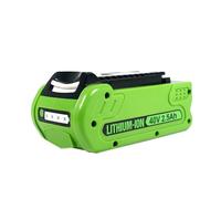 Batteria ricaricabile agli ioni di litio da 40 V e 2,5 Ah, compatibile con Greenworks, 29462, 29472, 29282, batteria per utensili elettrici.(2000mah)