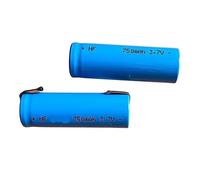 Batteria ricaricabile al litio AA 800mah 3,7v. Compatibile con Braun Oral-B. IO4, iO5, iO6, iO7, iO8, iO9, iO10, 6N, 7N, 8N, 9N spazzolini da denti elettrici tipo ricaricabile 3758 3759 3753 3776 3794
