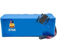 Batteria Ricaricabile Al Litio Per Bici Elettrica Da 36 V 30 AH 10S4P Con Caricabatterie Per Motori Di Scooter E Motociclette Elettriche Da 550 W, 350 W E 200 W. 36V 30Ah,XT90+DC