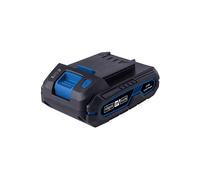 BATTERIA RICARICABILE AL LITIO SCHEPPACH SPB2 - Blu, Tensione 20V, Tipo Li-ion, Capacità 2Ah, Indicatore LED