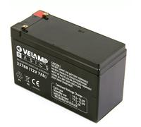 Batteria ricaricabile al piombo 12V 7Ah. Attacchi FASTON alta qualità