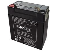BATTERIA RICARICABILE AL PIOMBO ERMETICO 4 V - 3 AH SERIE PLUS EXTRACELL PLUS