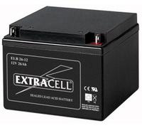 Batteria Ricaricabile al Piombo SIGILLATA 12 Volt 26 Ah Marca EXTRACELL