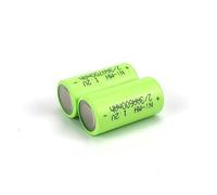 Batteria ricaricabile all'idrossido di nichel 2/3AA da 700 mAh, 1,2 V. Compatibile con spazzolino elettrico, batteria for rasoio(300mAh 2pcs)