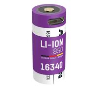 Ansmann 1300-0015 16340 Batteria ricaricabile USB-C ® 16340 Li-Ion 3.6 V 850 mA