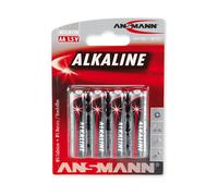 ANS RED 4XAA - Red, batteria alcalina, AA (stilo), confezione da 4 pezzi