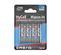 5030682 batteria per uso domestico Batteria ricaricabile Stilo AA Nichel-Metallo Idruro (NiMH) Batteria ricaricabile, Stilo AA, Nichel-Metallo Idruro (NiMH), 1,2 V, 4 pz, 2700 mAh