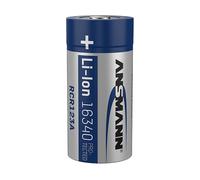 BATTERIA RICARICABILE ANSMANN Batteria agli ioni di litio Ansmann CR123A, 16340,