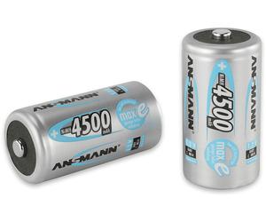 BATTERIA RICARICABILE ANSMANN Batteria Ansmann maxE Baby C LR14 4500mAh NiMH in