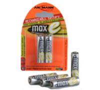 ANS MAXE 4XAA - Batteria NiMh maxE, AA (stilo), 2100°mAh, confezione da 4 pezzi