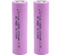 Batteria Ricaricabile Avizar Li-Ion 3.7V 1200mAh - Set da 2 unità