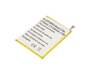 BATTERIA RICARICABILE AVIZAR per S /, Litio-polimero (Li-Po), 2300 mAh, ZTE