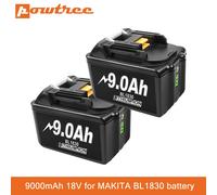 Batteria ricaricabile BL1830 18V 9A batteria ricaricabile agli ioni di litio da 9000mah per MAKITA BL1880 BL1860 BL1850 BL1860B L70