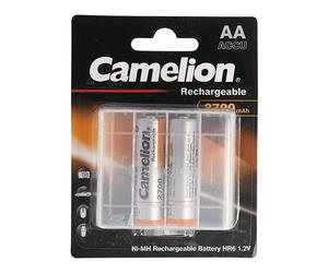 BATTERIA RICARICABILE CAMELION Batteria AA, Mignon LR6, HR6, NiMH fino a 2700 mAh
