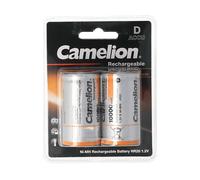 BATTERIA RICARICABILE CAMELION Batteria NiMH Mono D LR20 1,2 Volt con capacità ma