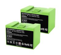 Batteria ricaricabile, compatibile con Roomba, I7 14,4 V 5000 mAh for batteria di ricambio for aspirapolvere serie I3 I4 I5 I6 I7 I8 J7 E5(2Pack 5000mAh)