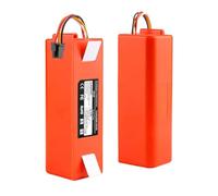 Batteria Ricaricabile Con Connettore Ionico Da 12800 MAh E 14,4 V, Compatibile Con Xiaomi, Compatibile Con Roborock, Aspirapolvere S50 S51 T4 T6(6500mAhX2)