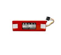 Batteria ricaricabile con connettore ionico da 14,4 V, compatibile con Xiaomi, compatibile con Roborock, aspirapolvere S50, S51, T4 e T6.