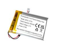 Batteria ricaricabile da 1000 mAh, 3,7 V, ricambio per HelloBaby HB66, HB66 Pro, HB31, HB6231, HB24, HB6233, HB6339 Video Babyphone