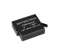Batteria Ricaricabile Da 1250 MAh Nera Bateria - Compatibile Con AHDBT 501 - Compatibile Con GoPro Hero 5 Hero 6 Hero 7(1pcs)