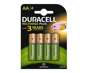 BATTERIA RICARICABILE DURACELL Batteria Duracell NiMH, Mignon, AA, HR06, 1,2 V/13