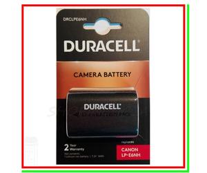 Batteria Ricaricabile DURACELL DRCLPE6NH = Canon LP-E6NH x EOS R5 R6 7D 70D 80D