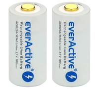 Batteria ricaricabile everActive 16340 3,7 V protetta 700 mAh - 2 pz.