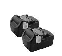 Batteria ricaricabile for elettroutensile for trapano a batteria da 18 V 6,0 Ah. Compatibile con Hikoki. BCL1815 EBM1830 Ricaricare la batteria dell'attrezzatura ricaricabile(2PCS 6000mah)