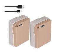 Batteria Ricaricabile For Fotocamera DMW-BLC12 BLC12E BLC12PP, Compatibile Con Panasonic, For DMC-GH2S FZ3 G95 G85 G80 G5 G6 G7 GX8 FZ200 FZ300(2 Pcs Battery)