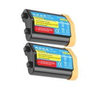 Batteria Ricaricabile For Fotocamera EN-EL18D Da 4,0 Ah, Compatibile Con Nikon, For Z9 D6 D5 D4S D800 D810 D850 D500 MB-D17 MB-D18 Impugnatura For Caricabatterie(2 Pcs Battery)