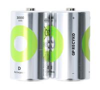 BATTERIA RICARICABILE GP BATTERIES Batteria D Mono GP NiMH 5700 mAh ReCyko 1.2V 2 pez