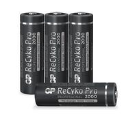 REC PRO 4AA 2000 - ReCyko PRO, NiMh Akku, AA (Mignon), 2000 mAh, 4er-Pack