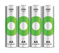 REC 2100 4AA - ReCyko, batteria ricaricabile NiMH, AA (batteria stilo), 2100 mA
