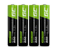 4x Batterie Ricaricabili AAA R3 800mAh Ni-MH Pile Green Cell