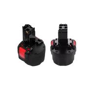Batteria ricaricabile Ni-CD da 9,6 V 12800 mAh for elettroutensili - Compatibile con Bosch PSR 960, BH984, BAT048, BAT119(12800mah 2pcs)