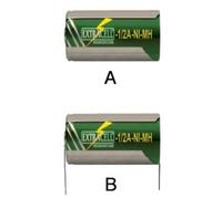 BATTERIA RICARICABILE NI-MH 2/3AF 1/2A 2/3A 1,2V 1000mAh POLO STANDARD