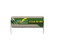 BATTERIA RICARICABILE NI-MH 4/5AA 1,2V 1200mAh LAMELLE A SALDARE