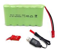 batteria ricaricabile Ni-MH AA 7,2V 2400mAh con cavo JST batteria modellismo