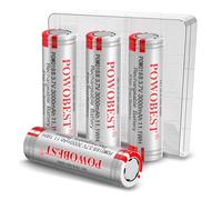 Batteria ricaricabile NiMH da 3000 mAh,batteria POWO18B a testa piatta con scatola di protezione della batteria,N.: 1818-666-888B,per fari a LED,fotocamera,numero di brevetto prodotto:015037694-0001