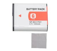Batteria ricaricabile NP BG1 3,7V 1400 mAh Slim Slim Portible Battery Portable per DSC W30 DSC W40 DSC W50 DSC W85