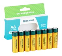Batteria ricaricabile Olight Ostation B Pro AA 1,2 V 2100 mAh - 8 pezzi
