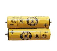 Batteria ricaricabile originale da 600 mAh 1,2 V. Compatibile con Braun rasoi serie 360s-4s 370 380 3000 4000 5000 320S-4 330 340 350CC-4 380S-4 390CC 3000S 3020S.(2pcs 600mAh)