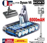 Batteria ricaricabile per aspirapolvere per Dyson V6 V7 V8 V10 V11 Serie SV07 SV09 SV10 SV12 Absolute Fluffy Animal Pro Batteria V8 6800mAh
