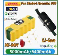 Batteria ricaricabile per iRobot Roomba 500 5.0Ah 6.4Ah Batteria 14.4V 600 700 800 900 595 620 650 780 890 Li-Ion Ni-Mh Batteria