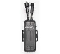 Busch & Müller Caricabatterie universale USB USB‑Werk su dinamo con batteria tampone integrata Nero
