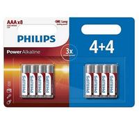 BATTERIA RICARICABILE PHILIPS Power Alkaline LR03P8BP/10