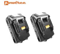 Batteria ricaricabile Powtree BL1860 agli ioni di litio 18 V 6000mAh per batteria Makita 18 v BL1840 BL1850 BL1830 BL1860B BL1815 LXT 400