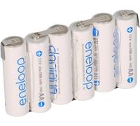 Batteria Ricaricabile Serie F1x6 7.2V 1900mAh Mignon (AA) NiMH Eneloop