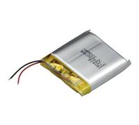 BATTERIA RICARICABILE SPECIALE PRISMATICA CON CAVO LIPO RENATA ICP602823PA 3.7 V